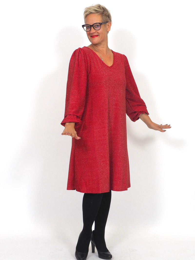 DNY Lurexmekko Punainen