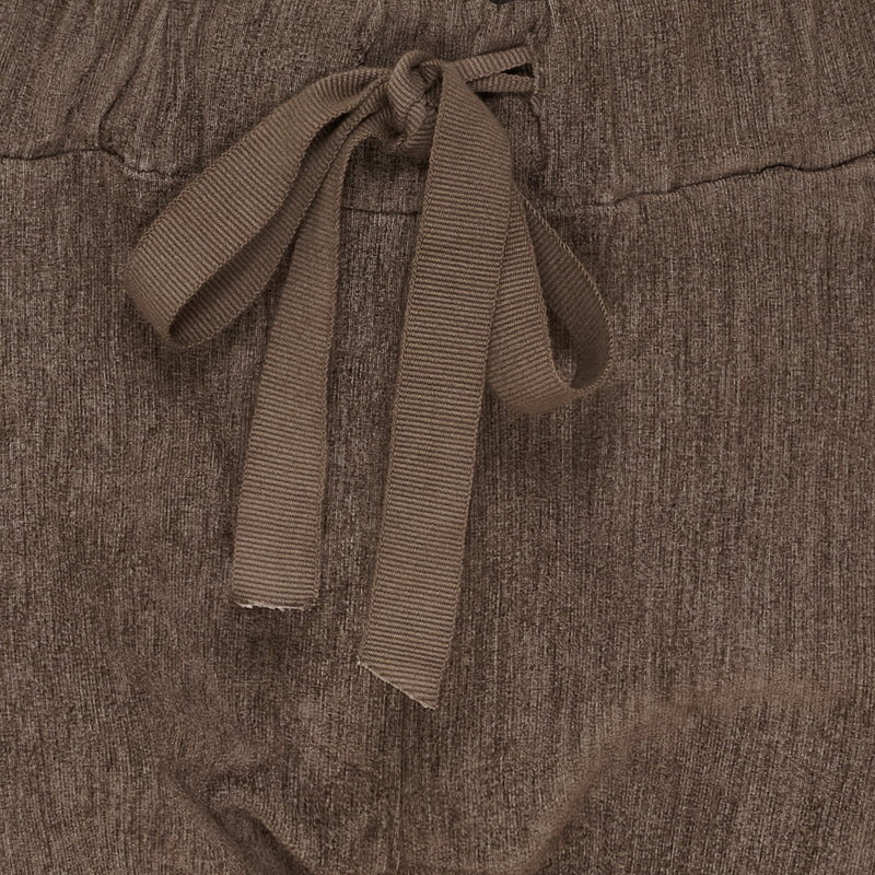 Marta du Chateau vakosamettihousu Pecan Taupe