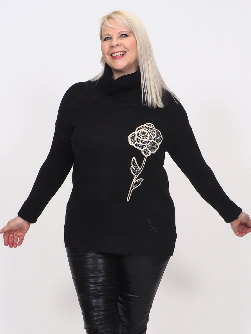 Neulepusero Flower Musta