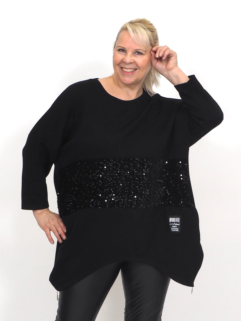 Paljettitunika Pilvi XL