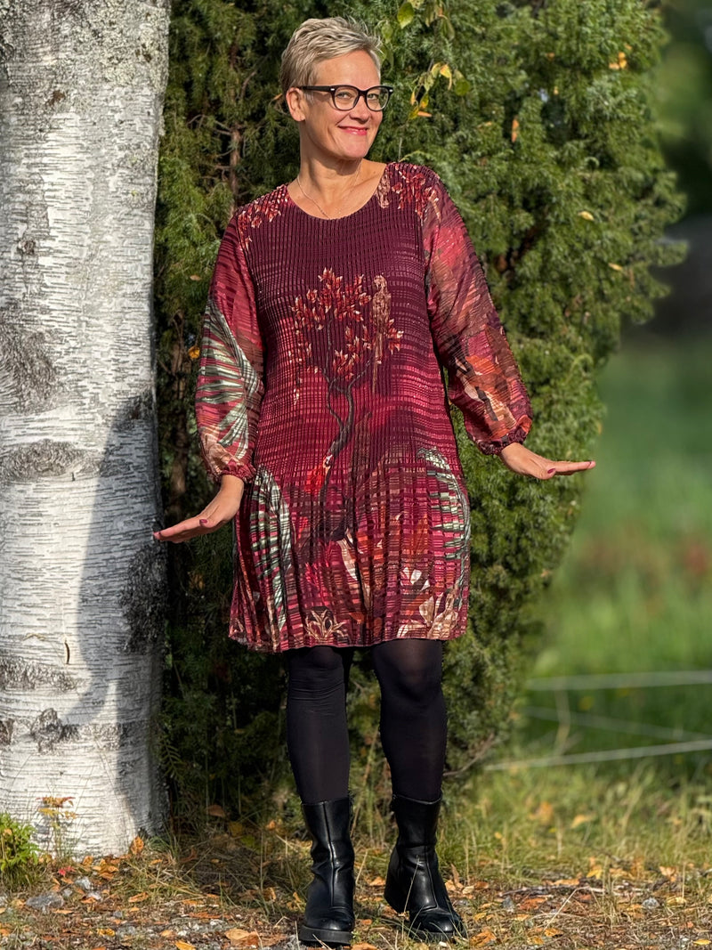 Tunikamekko Cassia Viini