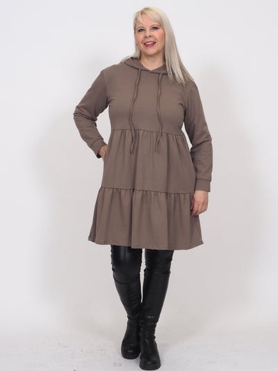 Collegemekko Frilla&Huppu Taupe