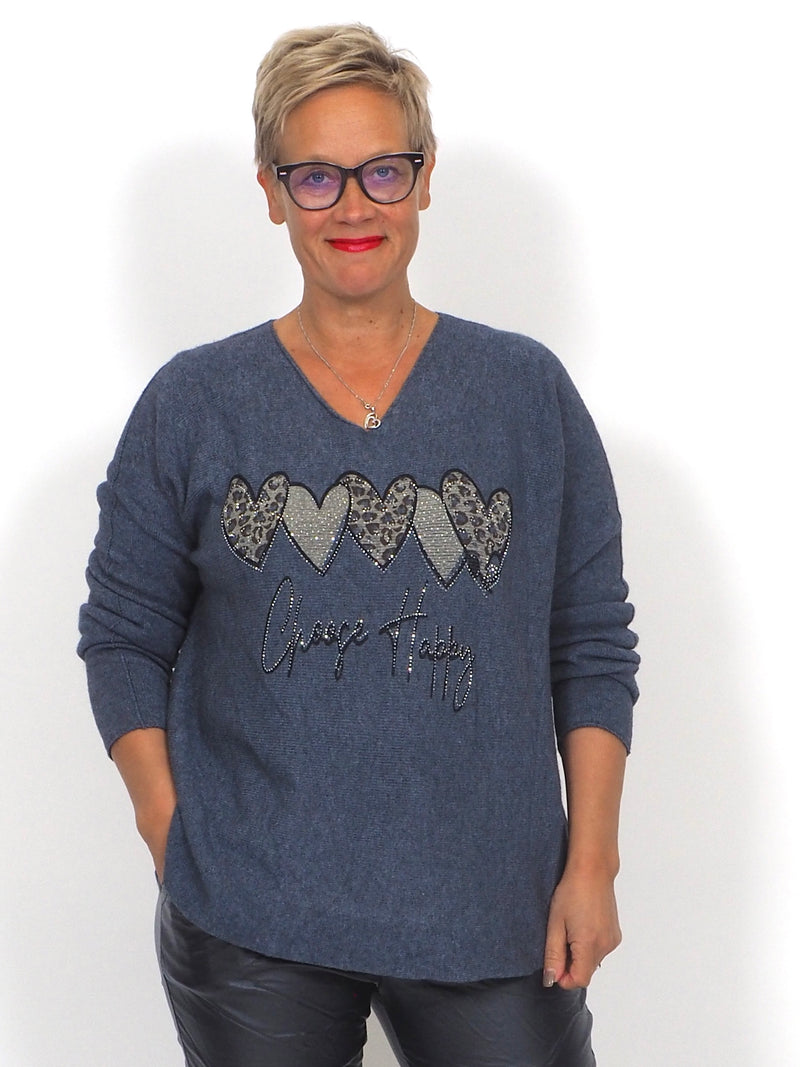 Neulepusero Choose Sininen