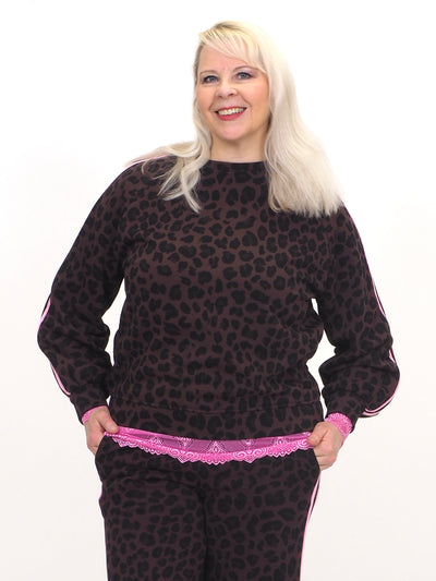 Collegepusero Leo Pink Stripe