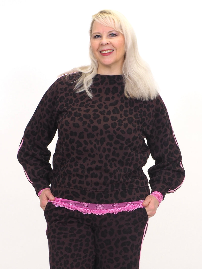 Collegepusero Leo Pink Stripe