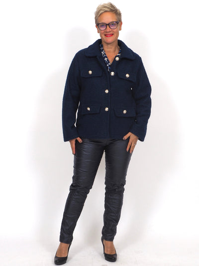 Lyhyt Jakku Napeilla Navy