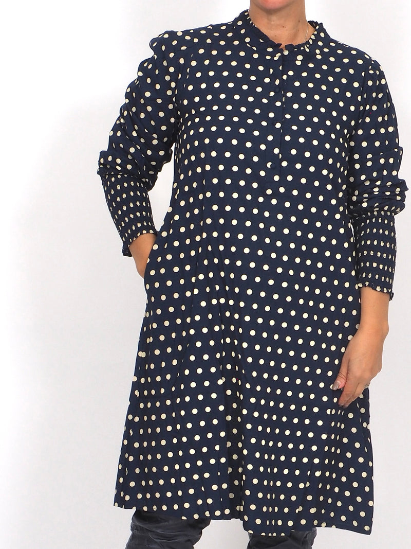 Zeze Viskoositunika Dottie 639 sininen