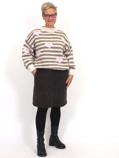 Marta du Chateau Vakosamettihame Ruskea