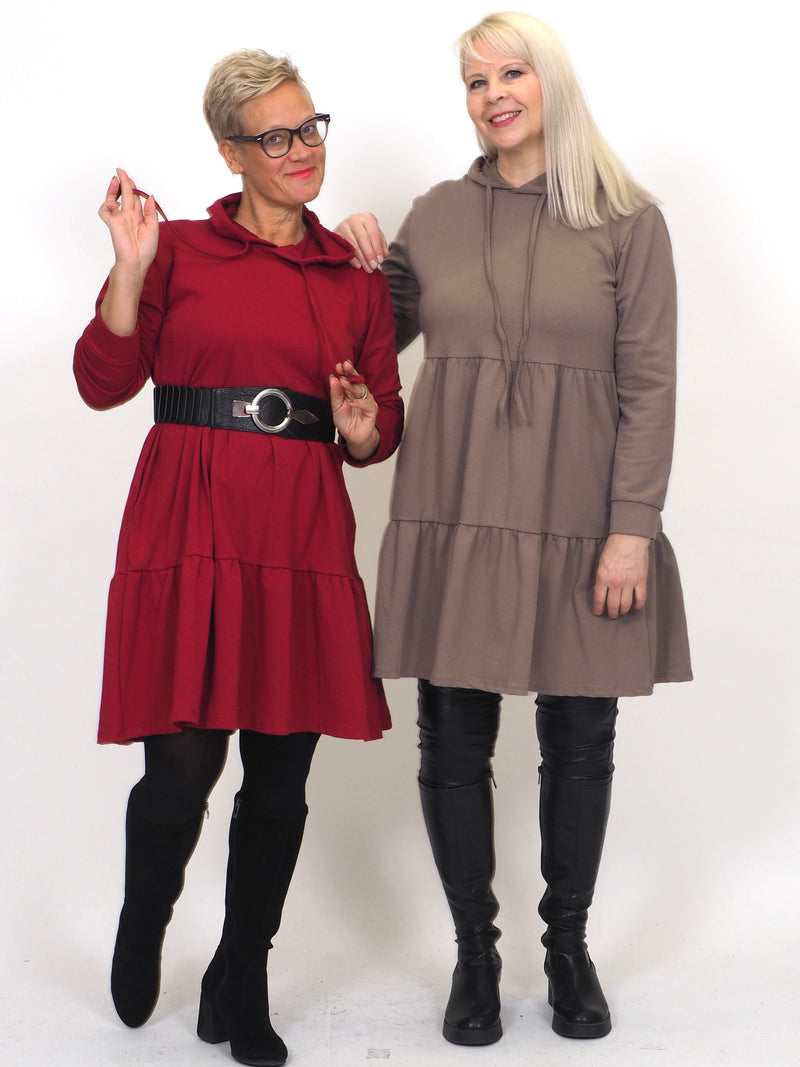 Collegemekko Frilla&Huppu Taupe