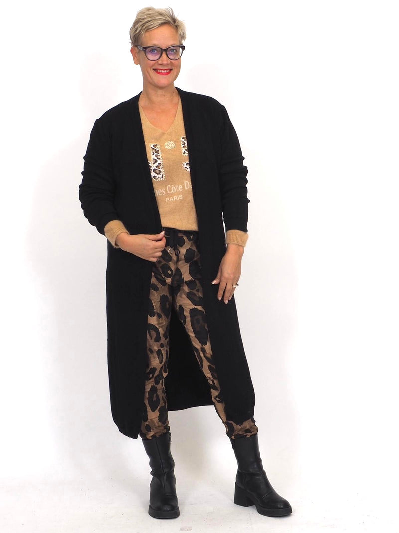 Pitkä Neuletakki Fiona