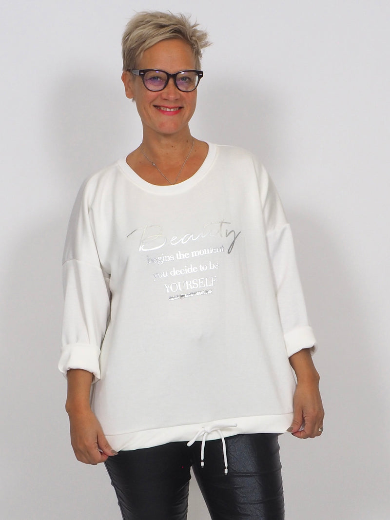 College Beauty Valkoinen