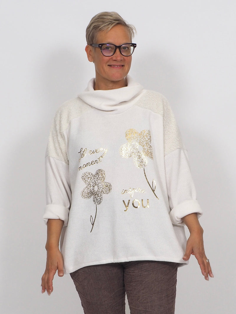 Velourtunika Inspire Valkoinen