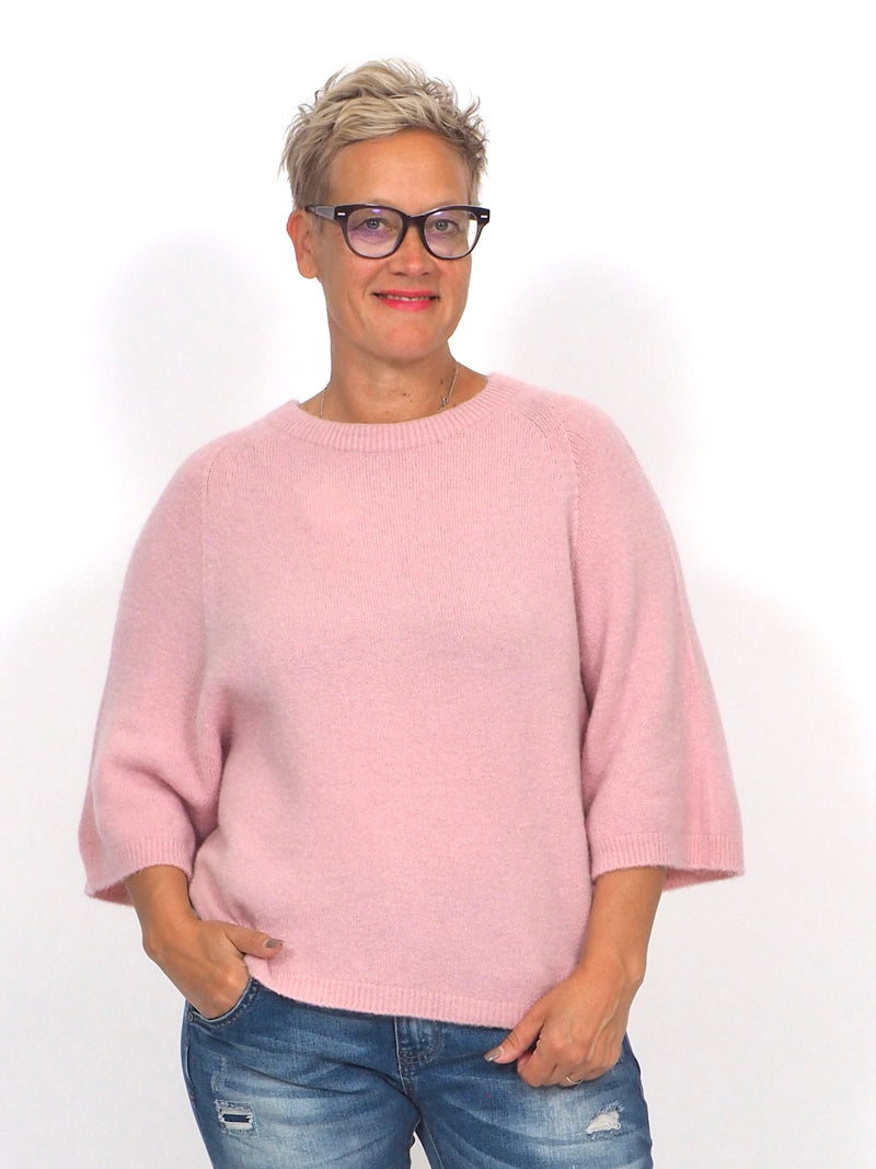 Alpakkaneule Mathilda Roosa