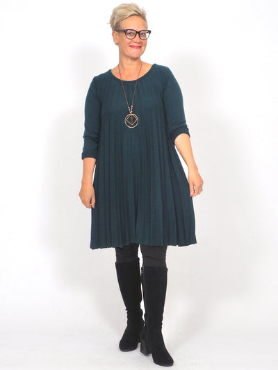 Pliseerineulosmekko Carlotta