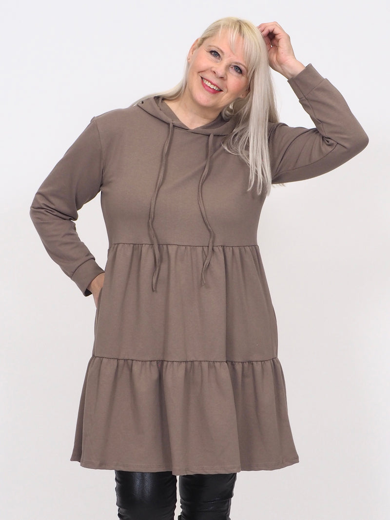 Collegemekko Frilla&Huppu Taupe