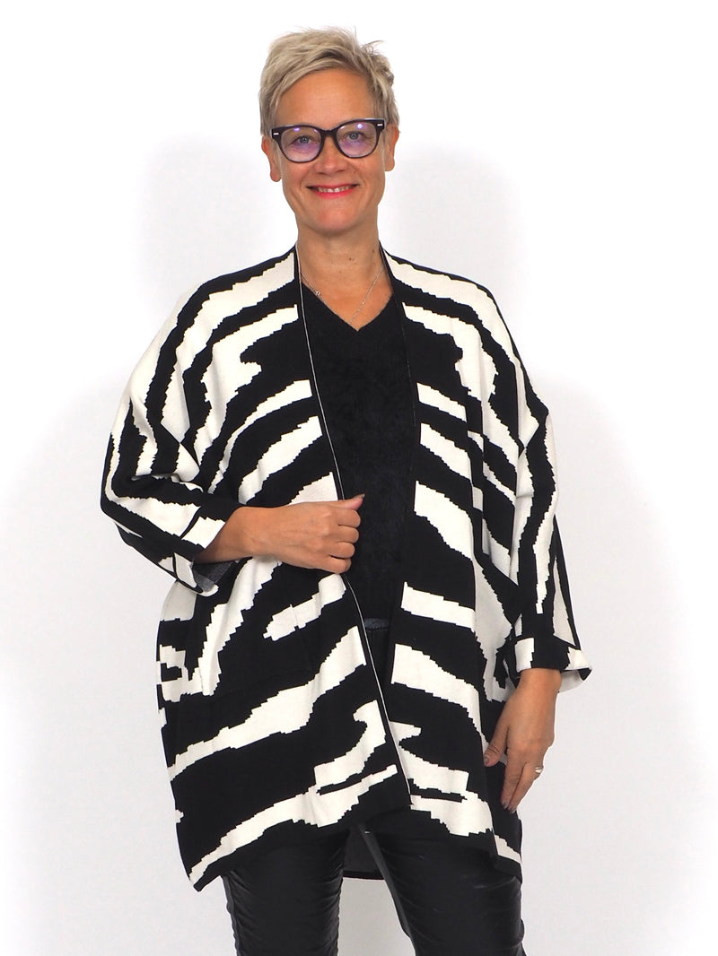 Heittoneulejakku Zebra