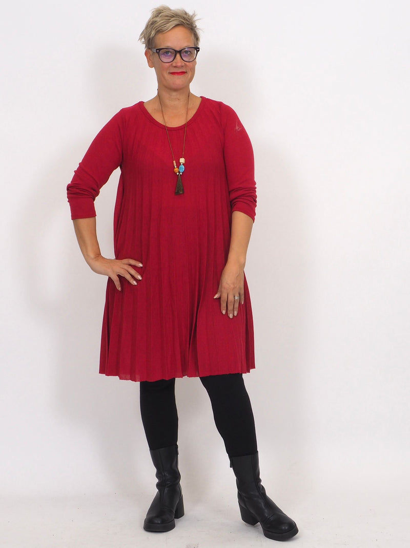 Pliseerineulosmekko Carlotta