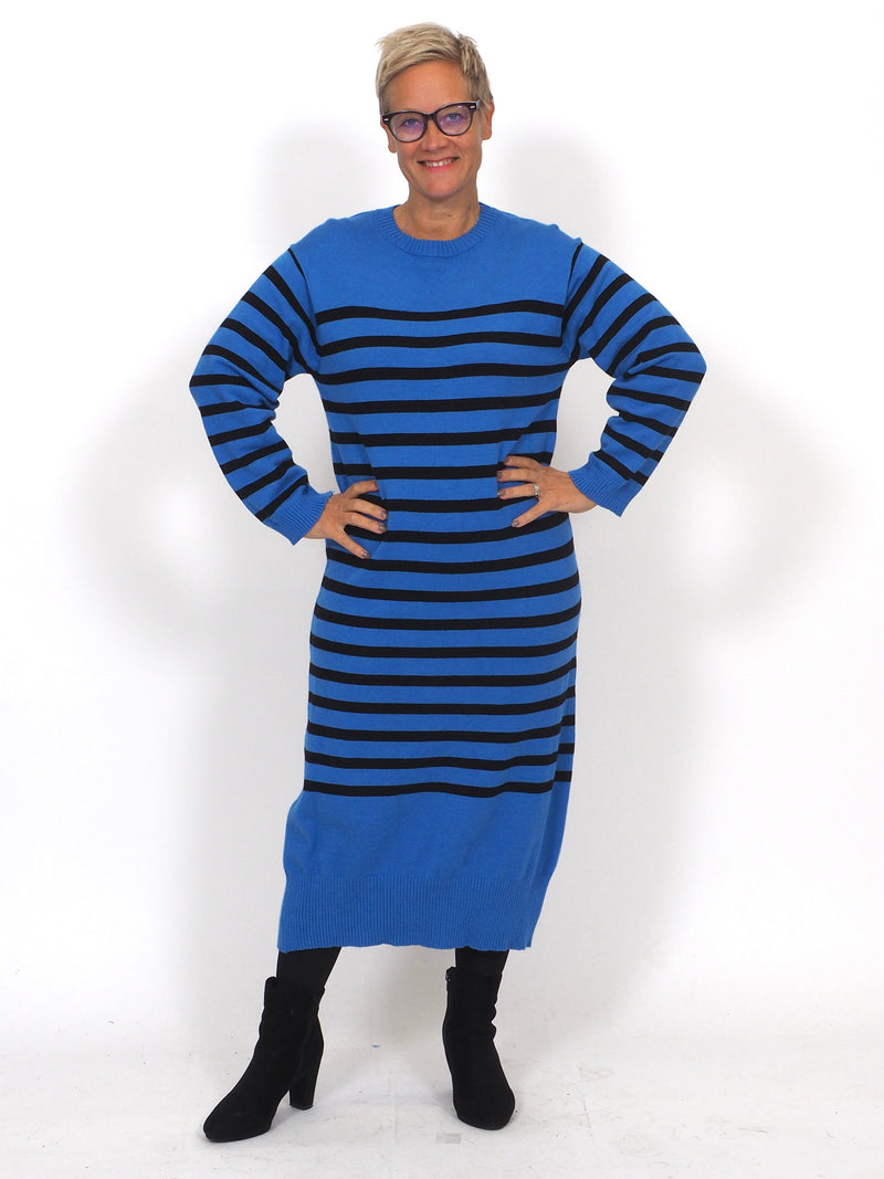 Neuletunika Poppy Sininen