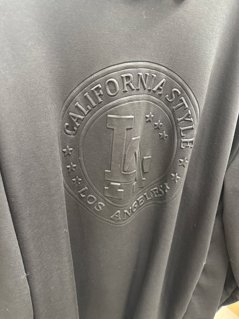 Collegemekko Los Angeles Musta