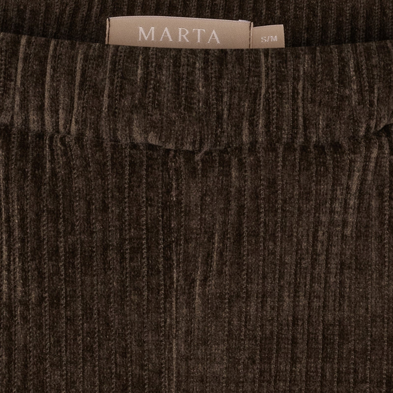 Marta du Chateau Vakosamettihame Ruskea