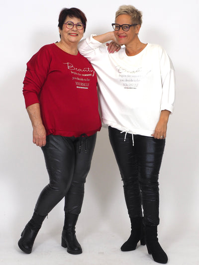 College Beauty Valkoinen