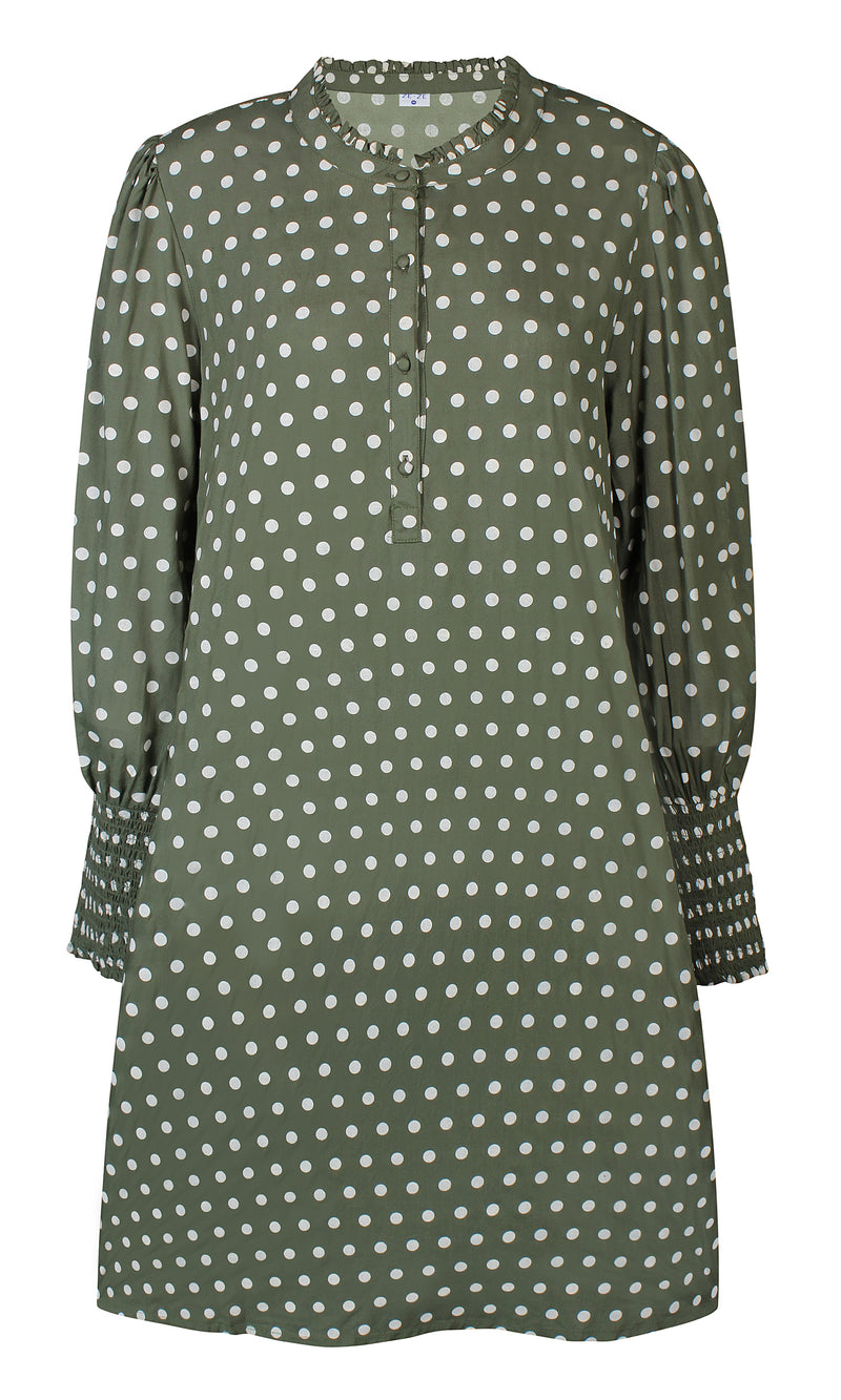 Zeze Viskoositunika Dottie 639 Vihreä