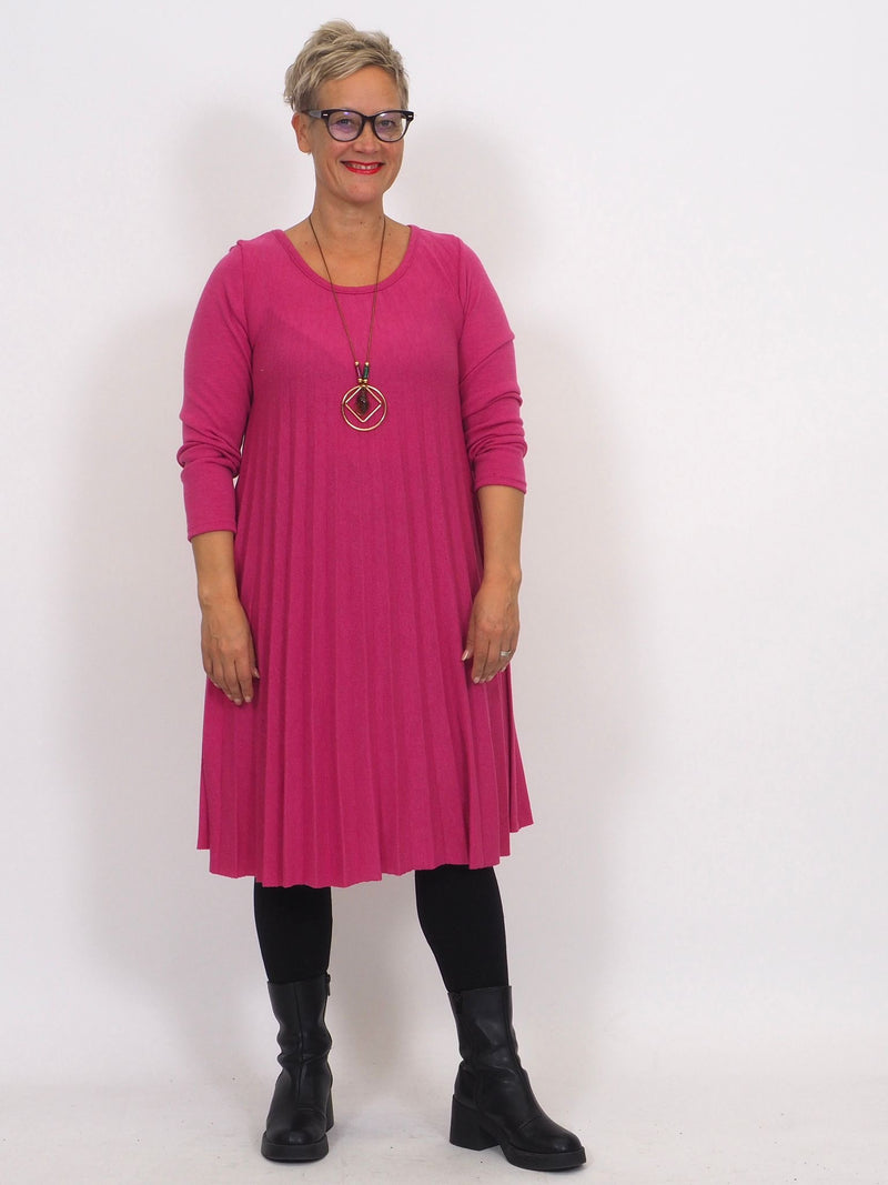 Pliseerineulosmekko Carlotta