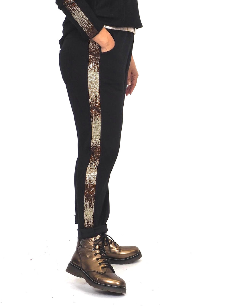 Collegehousu Goldenstrip