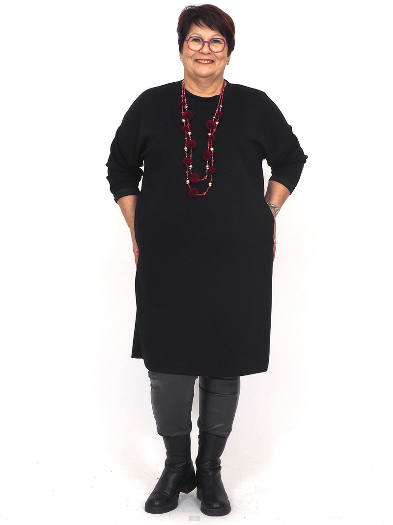 Collegemekko Basic XL Musta