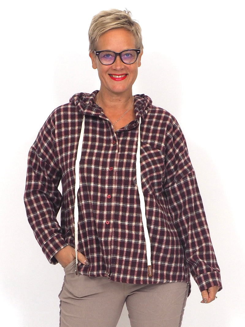 Flanellihuppari Marie Viini