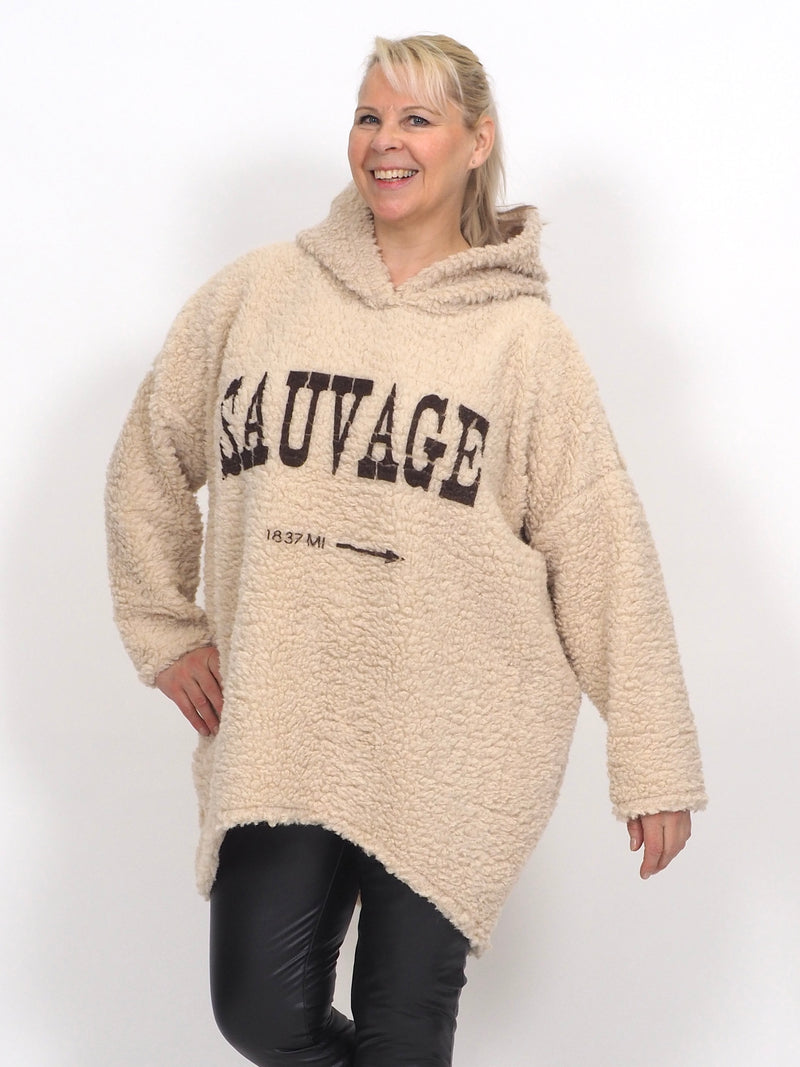 Pörrötunika Sauvage Hiekka