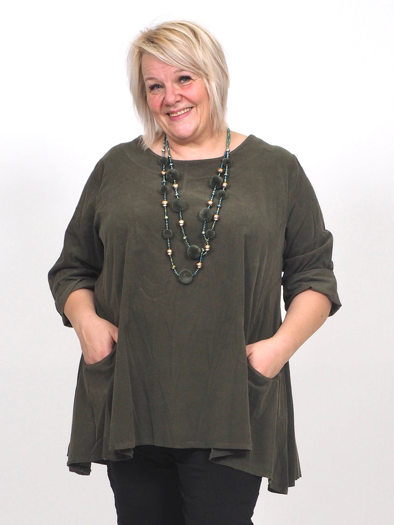 Vakosamettitunika Lindsay XL
