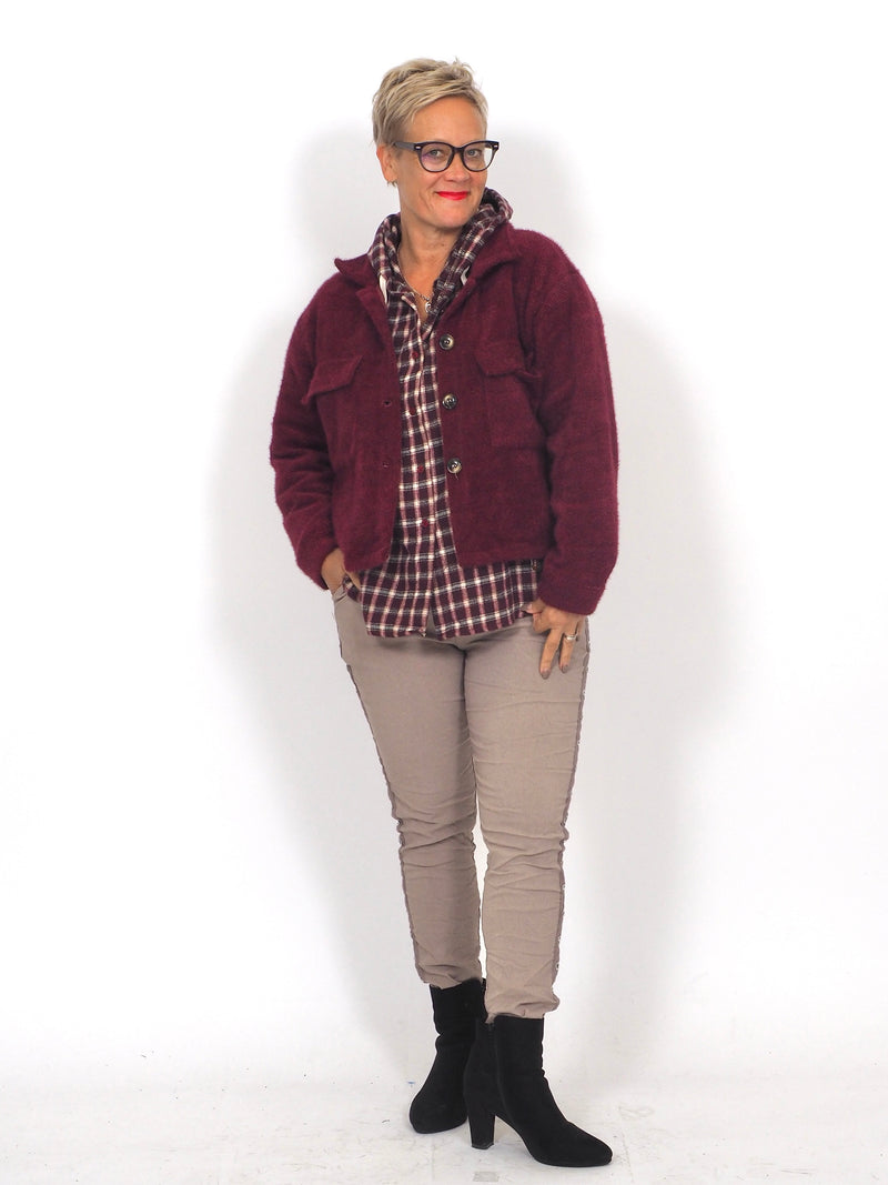 Flanellihuppari Marie Viini