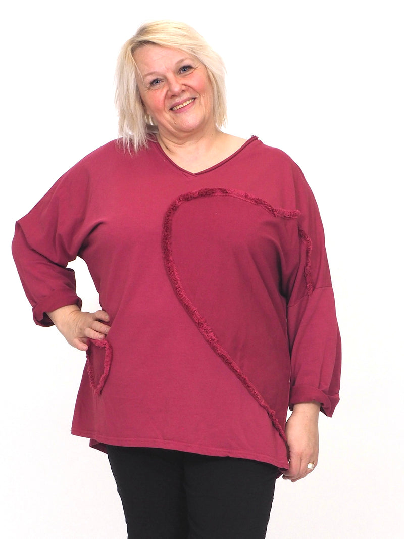 Trikootunika Fringy Kanerva XL