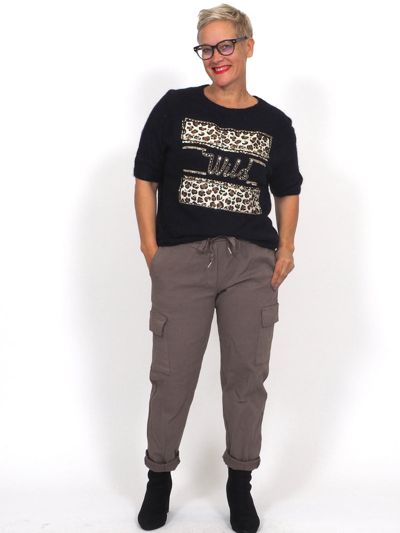 Neule Wild Black