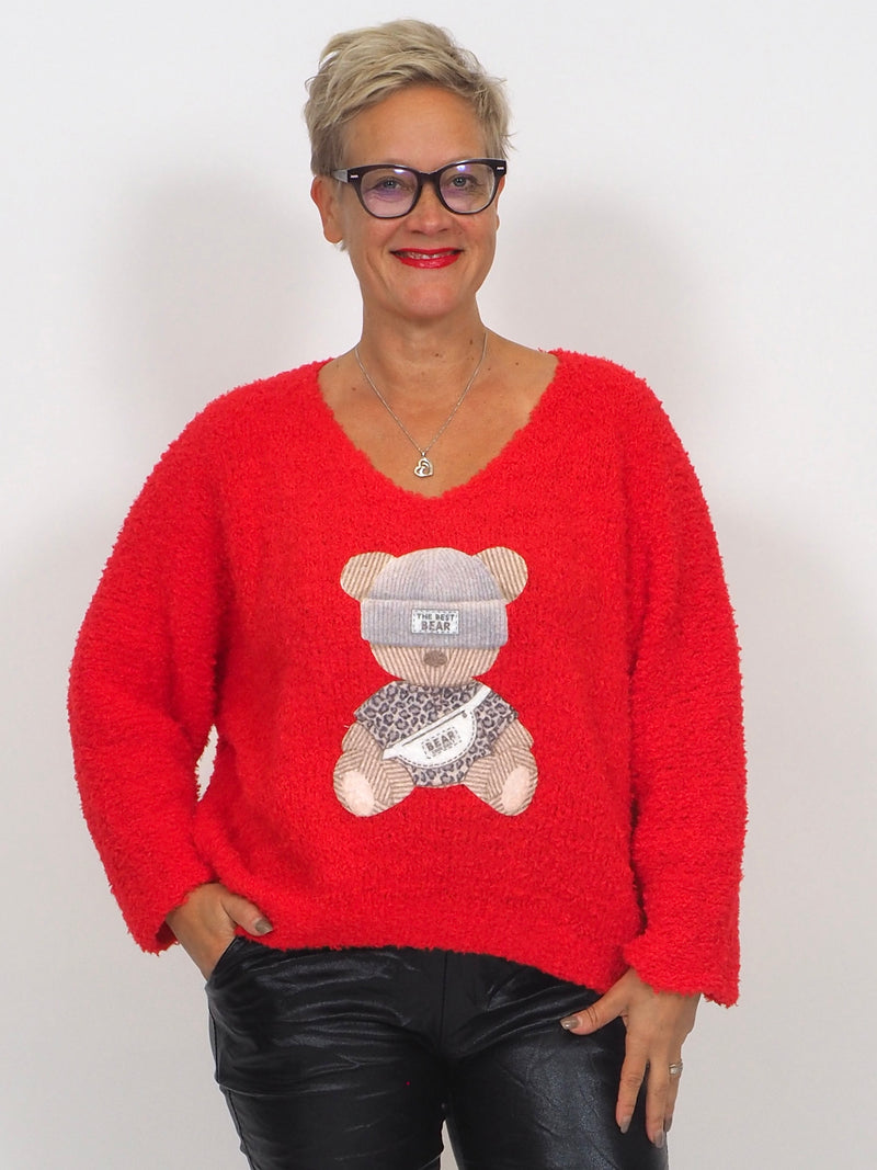 Neulepusero Nalle Punainen