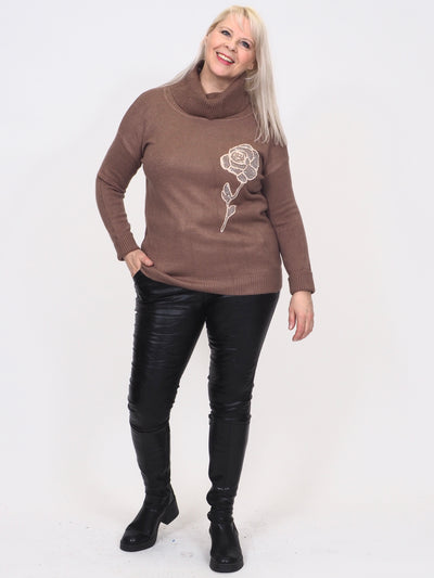 Neulepusero Flower Ruskea