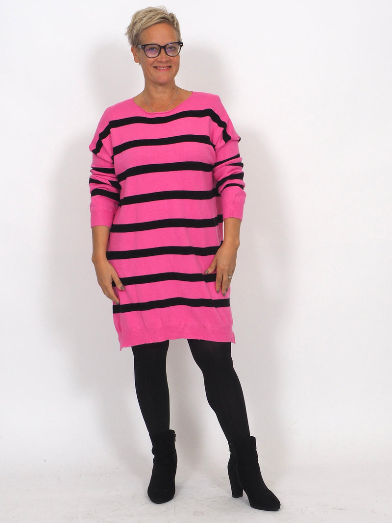 Neuletunika Pipsa Pinkki