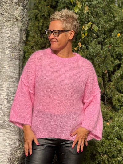Mohairneule Annilii Pinkki