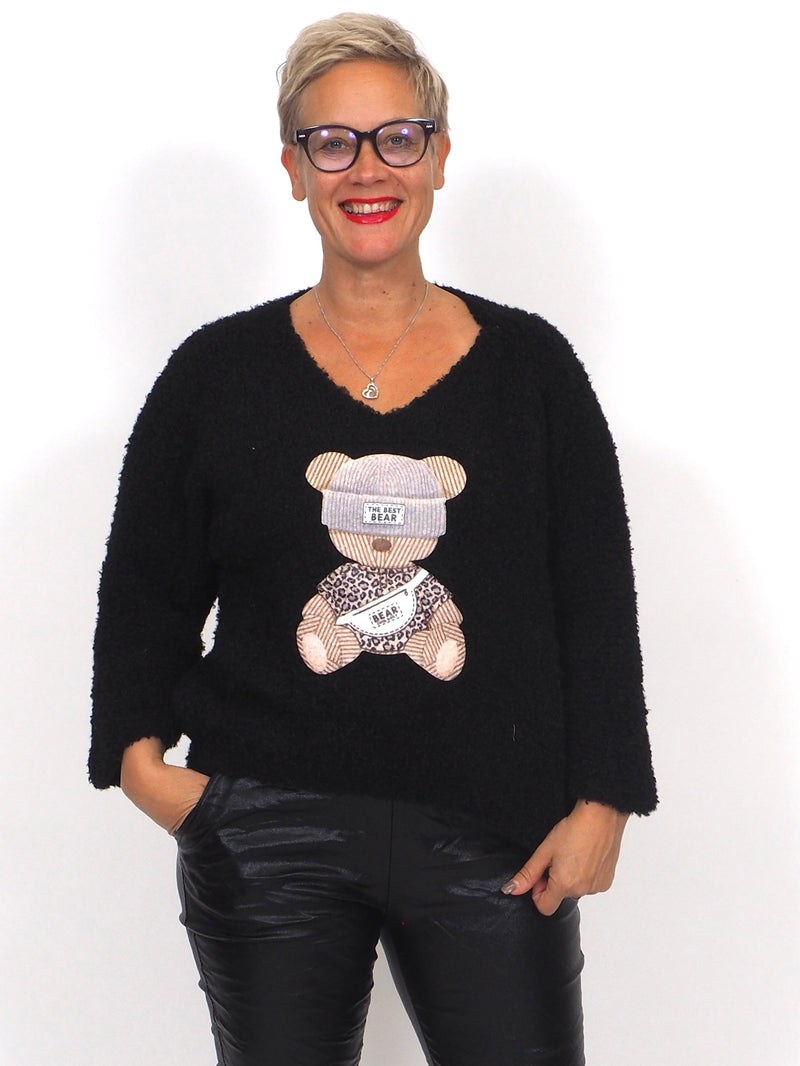 Neulepusero Nalle Musta