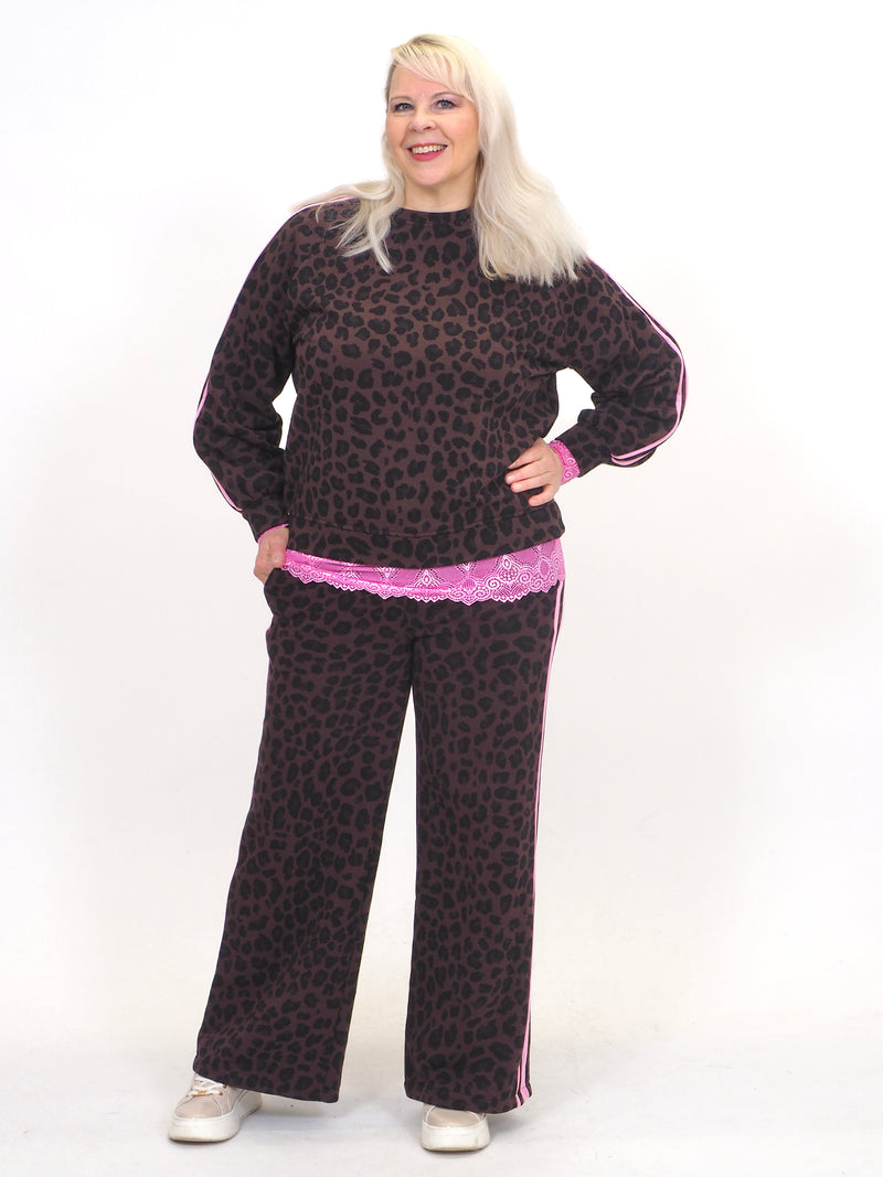 Collegepusero Leo Pink Stripe